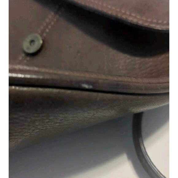 Fossil Brown Leather Crossbody Purse - Picture 11 of 11